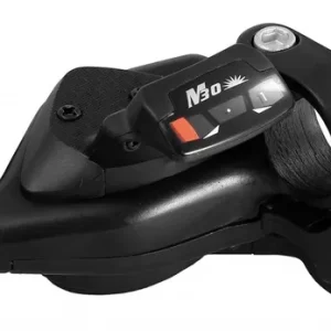 Trigger or Thumb tap shifter, with cable 2050mm.6 speed set right side only , black, Quality Sunrace product