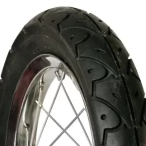 TYRE 12.1/2 x 1.75 x 2.1/4 BLACK, SLICK 47-203, Quality Vee Rubber Tyre