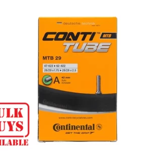 Continental MTB 29 Schrader Inner Tube 29 x 1.75-2.5 - 40mm valve - Single