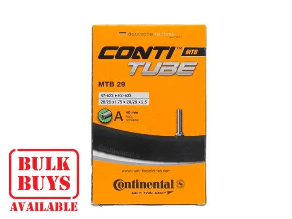 Continental MTB 29 Schrader Inner Tube 29 x 1.75-2.5 - 40mm valve - Single