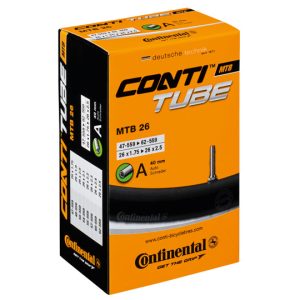 Continental MTB 26 Schrader Inner Tube 26 x 1.75 - 2.5 - 26x1.75-2.5