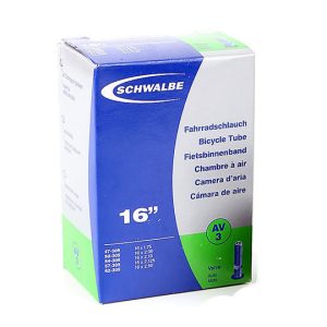 Schwalbe AV3 Schrader Inner Tube 16 x 1.75 - 2.50" - 40mm valve