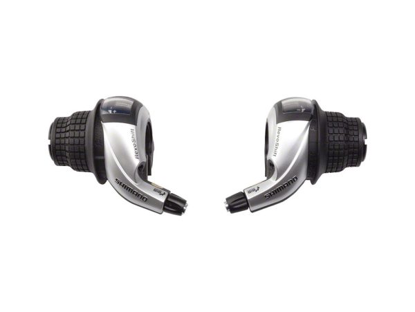 Shimano Tourney SL-RS45 3 x 8 Speed Revo Shifter Set - Right/SIS Left