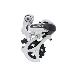 Shimano Altus RD-M310 7/8 Speed Rear Derailleur - Silver Short Cage