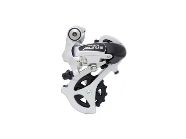 Shimano Altus RD-M310 7/8 Speed Rear Derailleur - Silver Short Cage