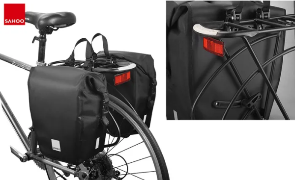 PANNIER BAGS - Sahoo, 20L. 60 x 32.8 x 16.5cm. Sold as pair - Waterproof Design