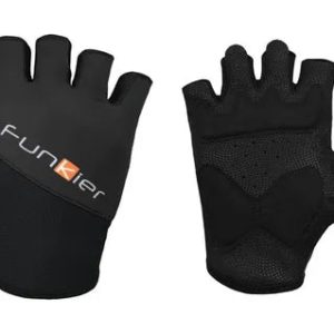 Gloves, FUNKIER MTB Half Finger Summer Glove, Black, Size Large