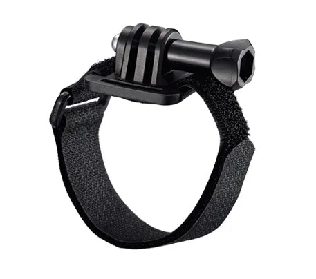 MOUNT - Helmet Mount for Light or Go Pro, Mounts via Velcro Strap.