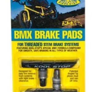 BRAKE PADS - KOOL STOP BMX BLACK THREADED KSBMXB