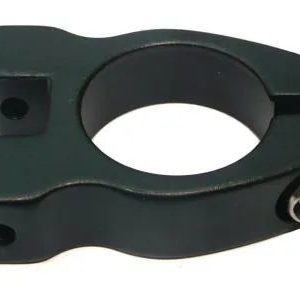 CLAMP - 29.8mm - Rear Carrier/Seatpost Clamp - With Additional Nodes (5mm) To Attach Rear Carrier - BLACK