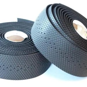 Bartape, Velo WRAP Microfibre, pin hole texture, PU, shockproof, Elastic and Non-slip, black