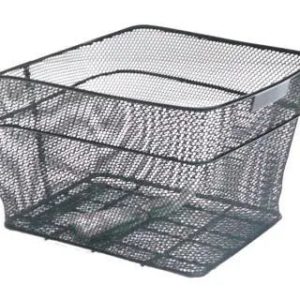 BASKET - Rear Mesh, Fixed Fittings, L 41cm x W 34cm x H 25cm, Black