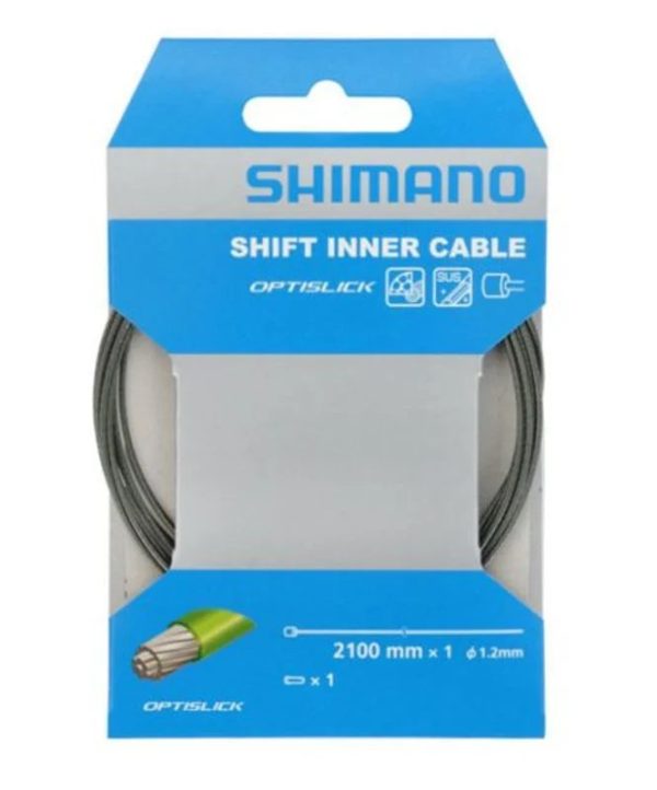 Shimano Optislick Shift Inner Cable 1.2mm x 2100mm