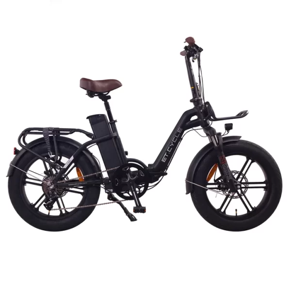 ET-CYCLE F1000 48V 21 Ah , 1008Wh, Hydraulic Brakes [Matt Black]