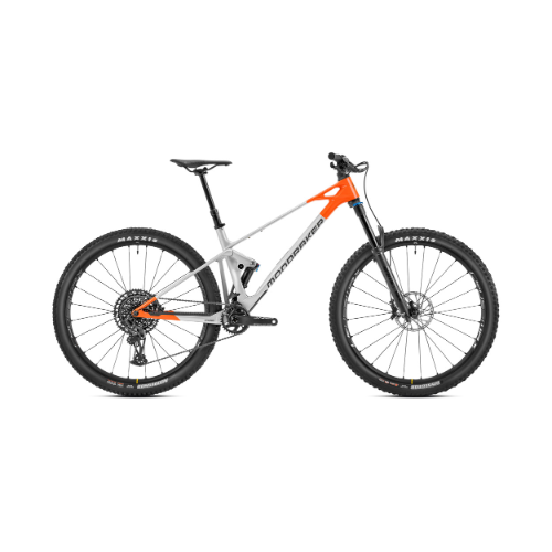 23 RAZE CARBON R XL - RACING SILVER/ORANGE