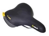 SADDLE Velo Plush, 260mm x 190mm, Boing, Support & comfortable saddle, upright, relaxed riding, Weight: 447g