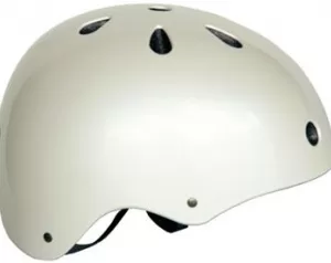 Helmet BMX Pearl White Med/LG 58-61cm