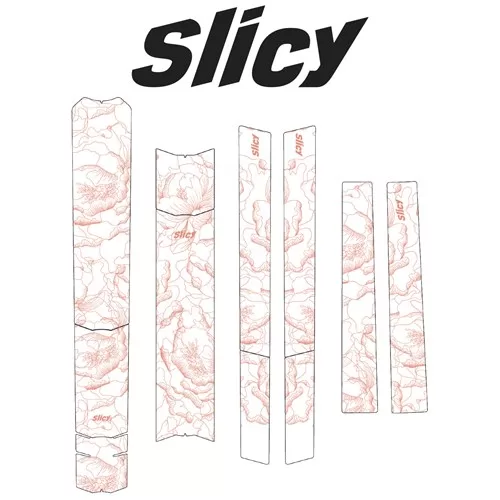 Sublimistick Bike Protection Matt - Hibiscus