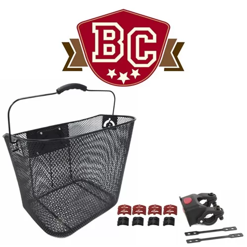 Front Basket Mesh - Quick Release - Black