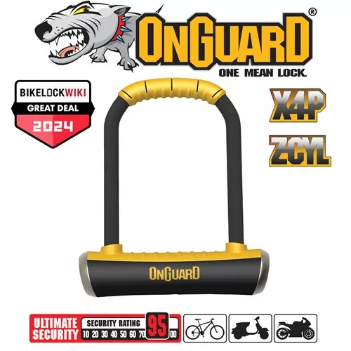 Brute Series - U-Lock Keyed - 11.5cm x 20.2cm D 16.8mm