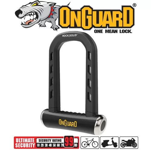 RockSolid U-Lock Keyed - 9cm x 17.5cm D 14mm