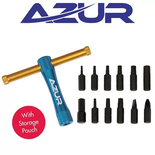 T-Tool Alloy 12 Bit Wrench Set