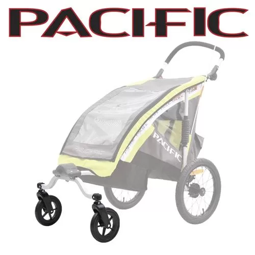Additional Stroller Wheel Set For Single Trailer
