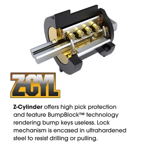 Pitbull Series - Mini U-Lock Keyed - 9cm x 14cm D 14mm