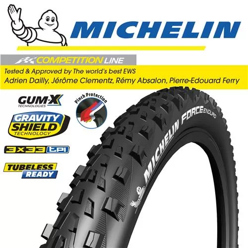 Force Enduro Rear - 27.5"x2.35" - Foldable