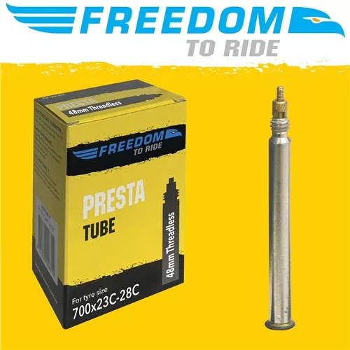 Tube - Presta Threadless 700x23C-28C (50) 48mm